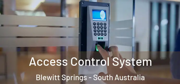 Access Control System Blewitt Springs - South Australia