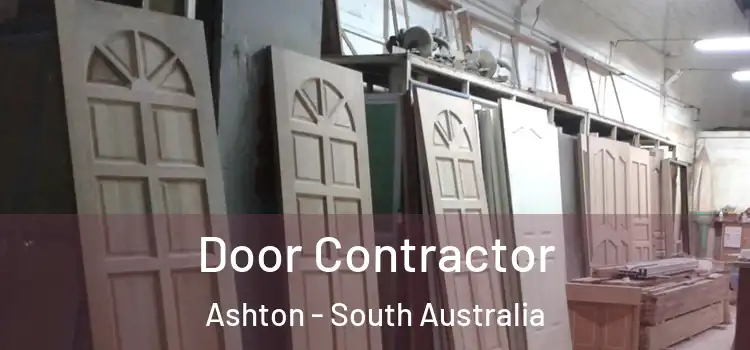 Door Contractor Ashton - South Australia