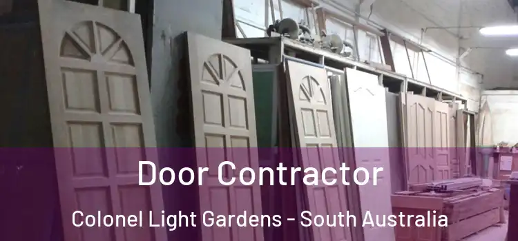 Door Contractor Colonel Light Gardens - South Australia