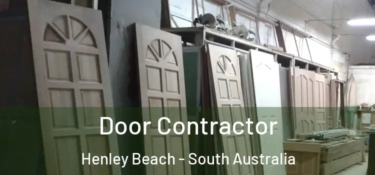 Door Contractor Henley Beach - South Australia