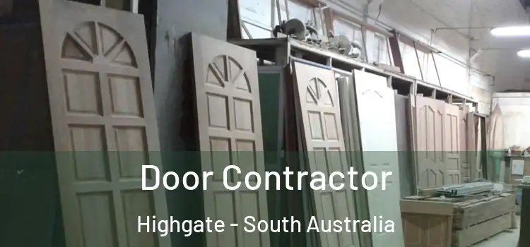 Door Contractor Highgate - South Australia