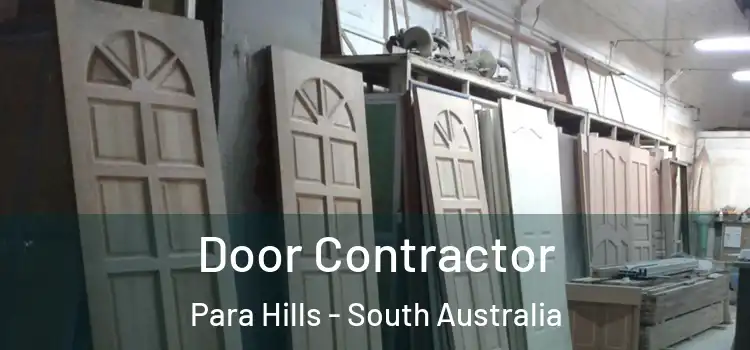 Door Contractor Para Hills - South Australia