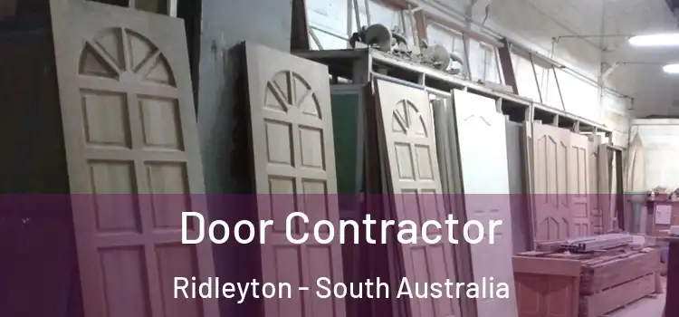 Door Contractor Ridleyton - South Australia