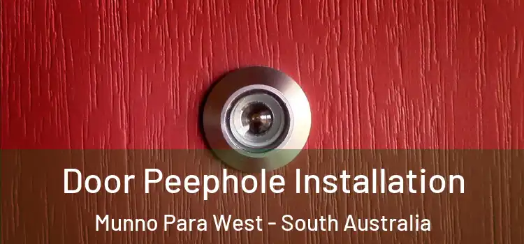 Door Peephole Installation Munno Para West - South Australia