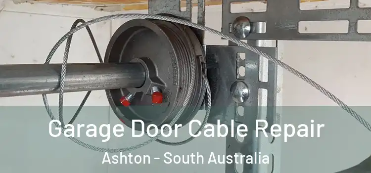 Garage Door Cable Repair Ashton - South Australia