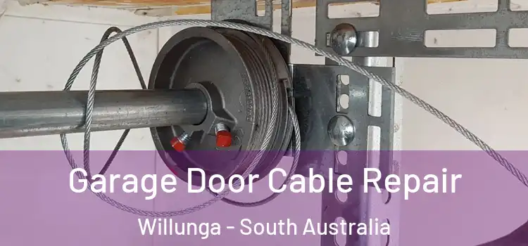 Garage Door Cable Repair Willunga - South Australia