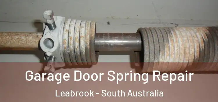 Garage Door Spring Repair Leabrook - South Australia