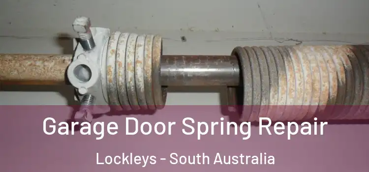 Garage Door Spring Repair Lockleys - South Australia