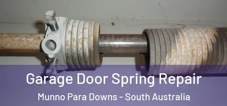 Garage Door Spring Repair Munno Para Downs - South Australia