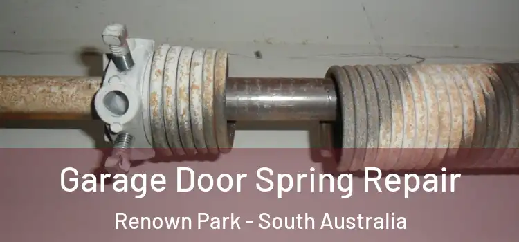 Garage Door Spring Repair Renown Park - South Australia