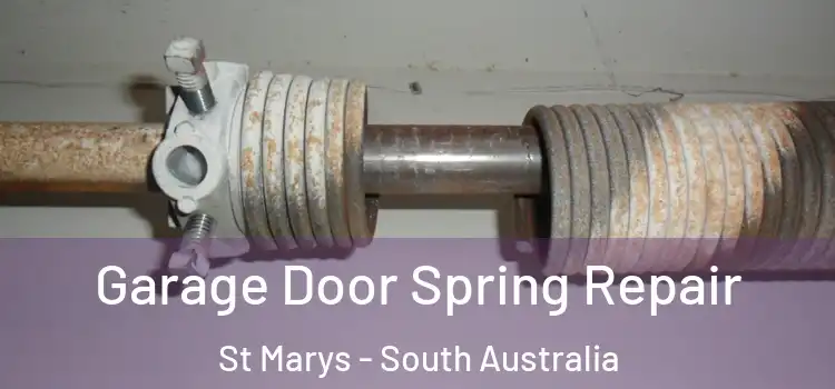 Garage Door Spring Repair St Marys - South Australia