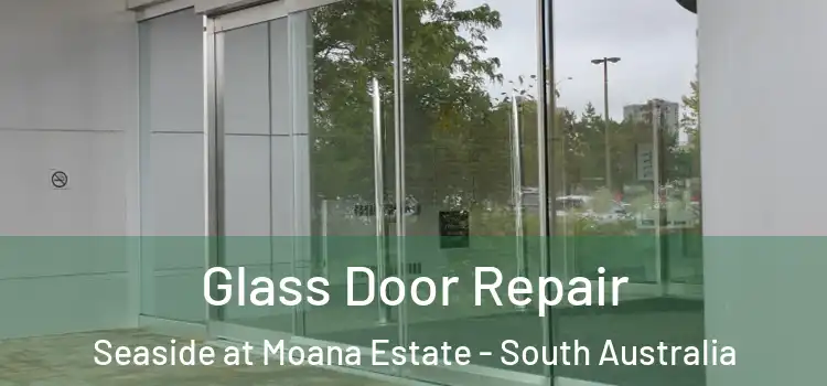 Glass Door Repair Seaside at Moana Estate - South Australia