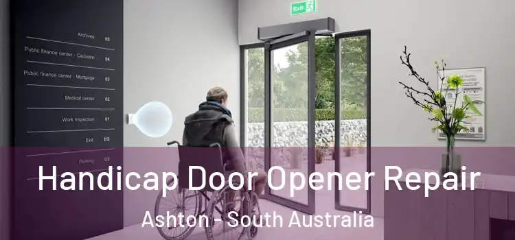 Handicap Door Opener Repair Ashton - South Australia