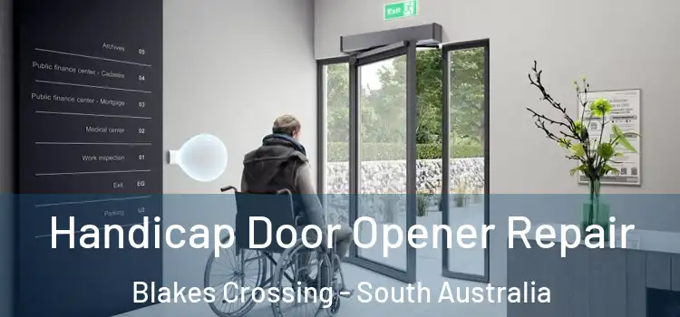 Handicap Door Opener Repair Blakes Crossing - South Australia