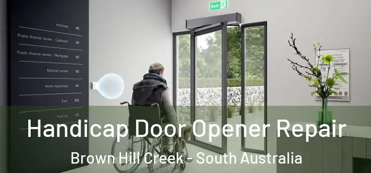 Handicap Door Opener Repair Brown Hill Creek - South Australia