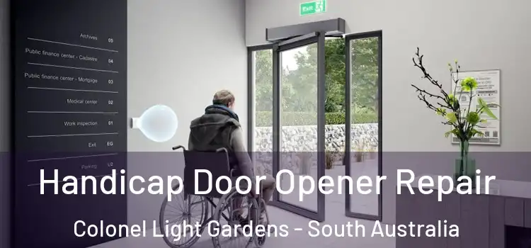 Handicap Door Opener Repair Colonel Light Gardens - South Australia