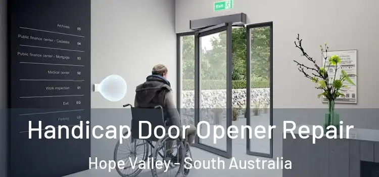 Handicap Door Opener Repair Hope Valley - South Australia