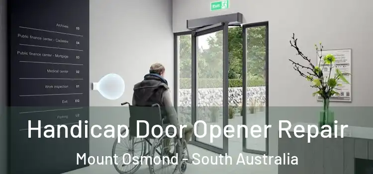 Handicap Door Opener Repair Mount Osmond - South Australia