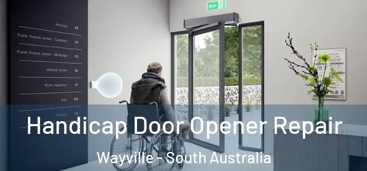 Handicap Door Opener Repair Wayville - South Australia