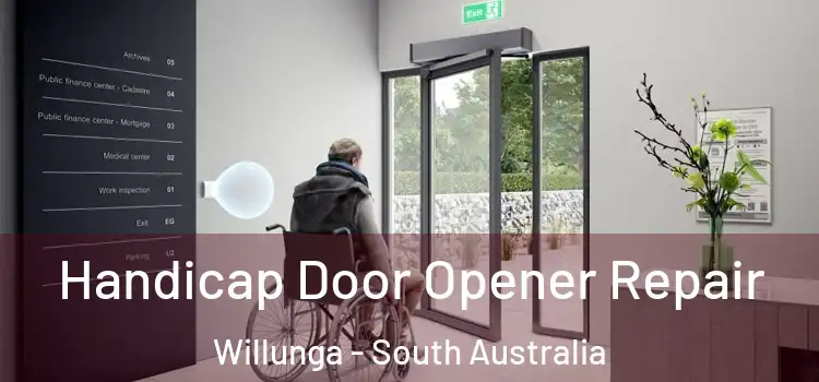Handicap Door Opener Repair Willunga - South Australia