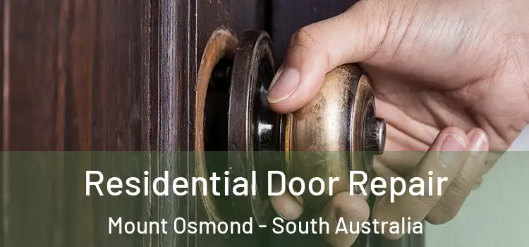 Residential Door Repair Mount Osmond - South Australia