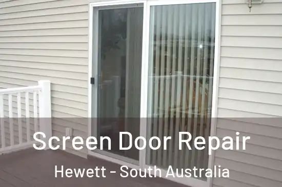 Screen Door Repair Hewett - South Australia