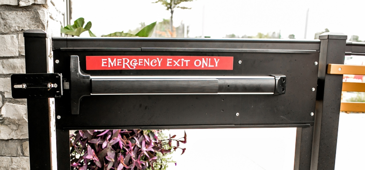 emergency push bar installation in Gepps Cross