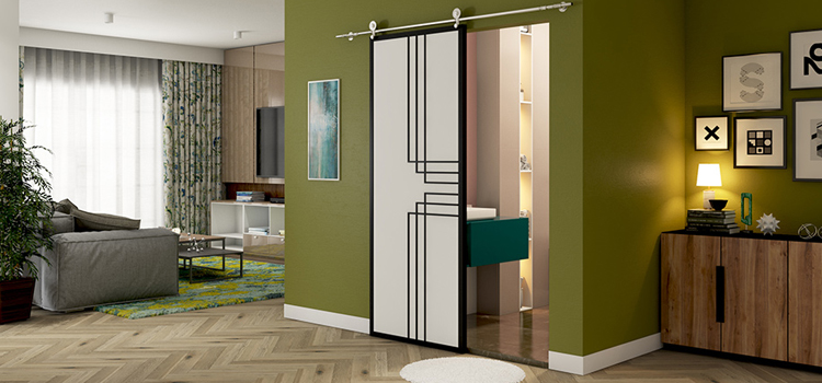 sliding bathroom door installation in Gepps Cross